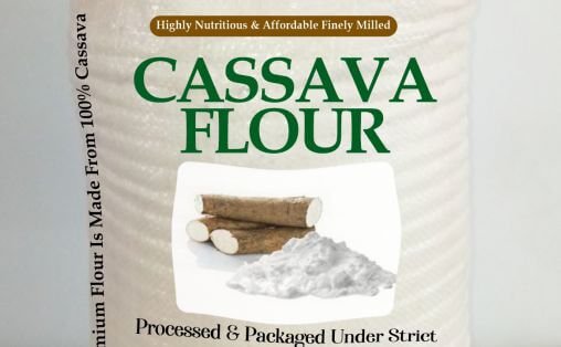 Cassava flour - one of the foremost cassava products