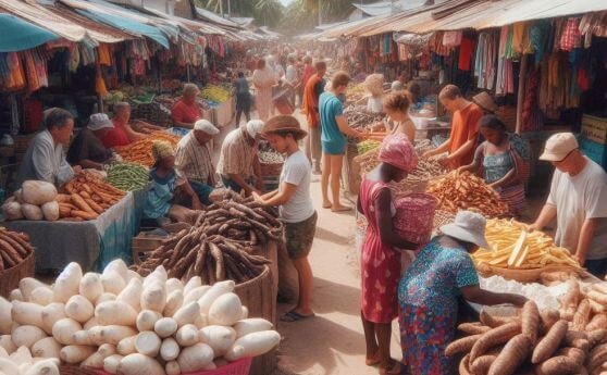 Cassava market