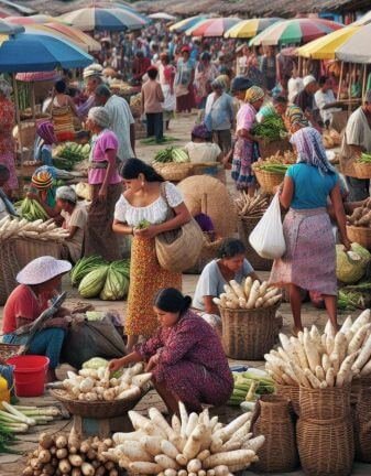 Cassava marketplace and trading