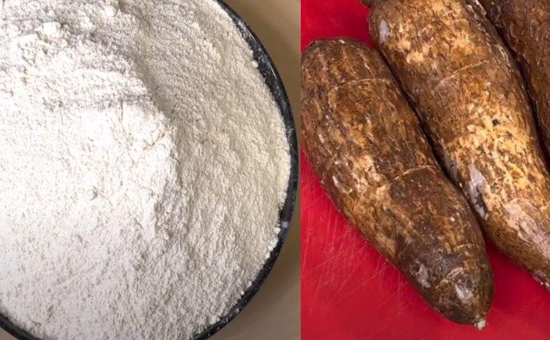 How to produce cassava flour using dry and wet methods