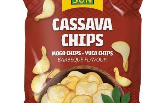 Cassava chips - a product of cassava tubers