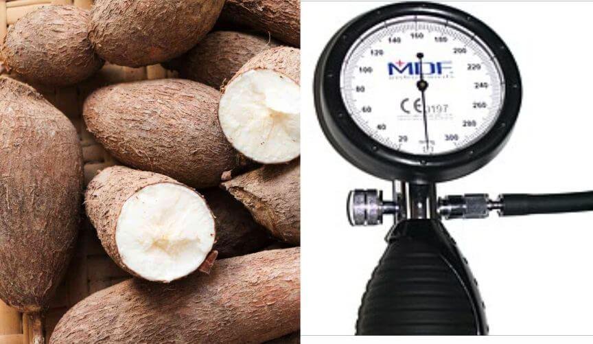 Is cassava good for high blood pressure?