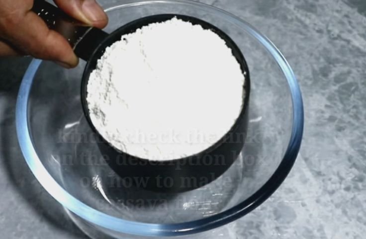 One cup of cassava flour