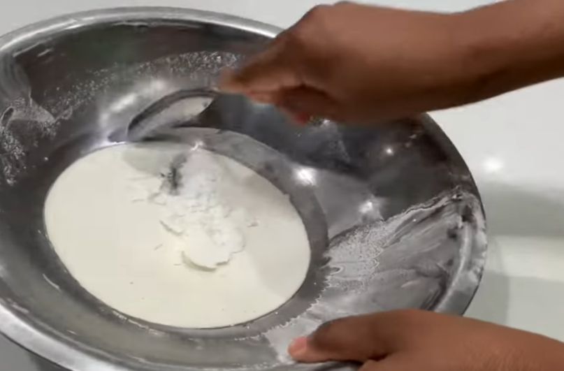 The making of tapioca flour