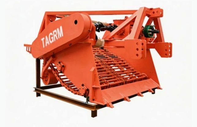 Cassava root harvester