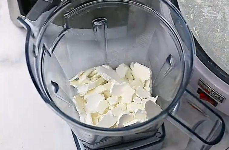 Blending/grinding of the cassaa starch
