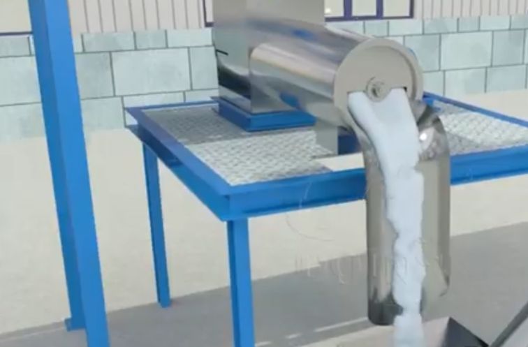 A prototype of modern cassava milling machine
