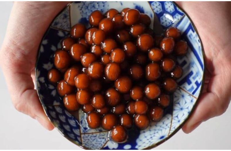 Pearls of tapioca