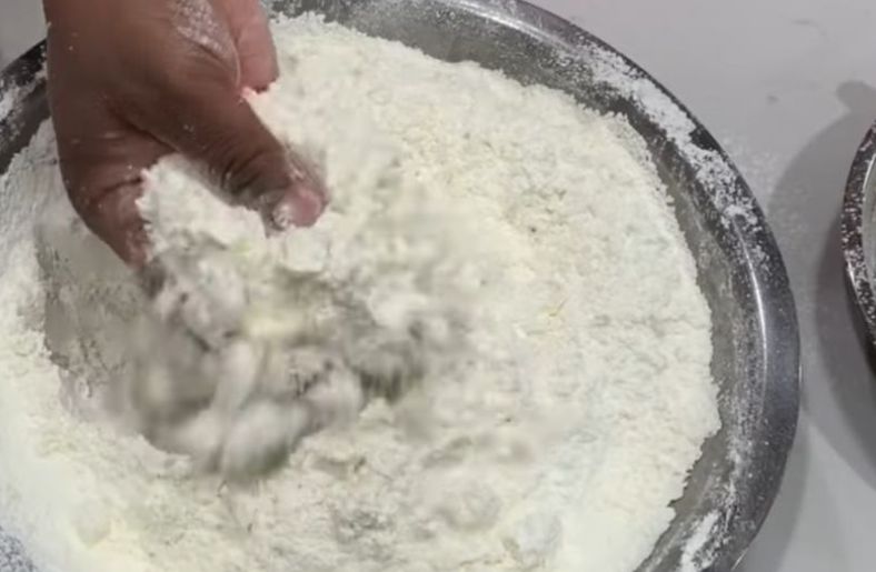 Tapioca flour, one of the products of tapioca