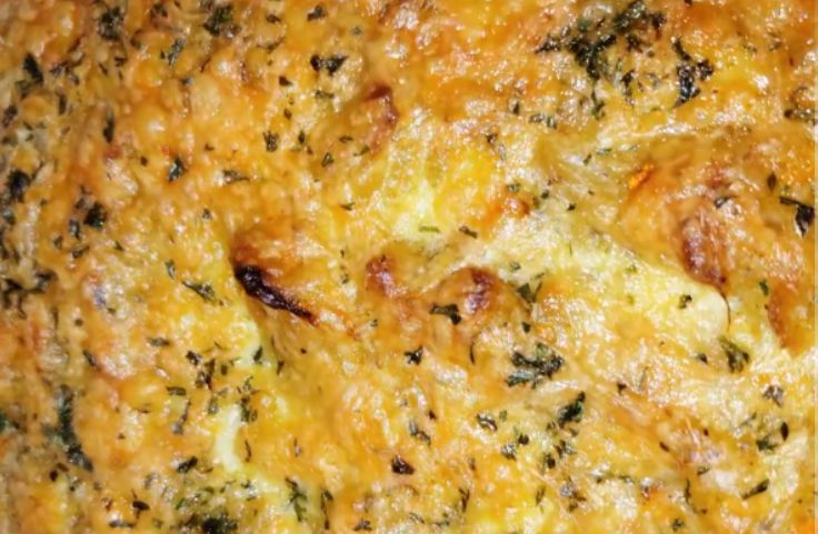 Golden baked Trinidad cassava pie