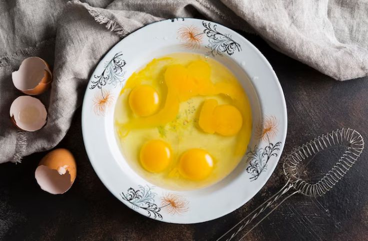 Butter and eggs