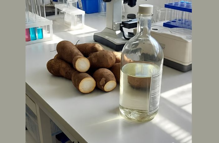 Extracted pure cassava ethanol