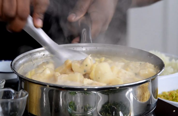Stir thoroughly for even mixture 