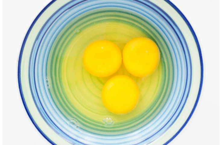 Eggs for Fijian cassava pie 