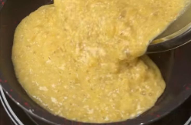 Mashed banana for Fiji cassava pie