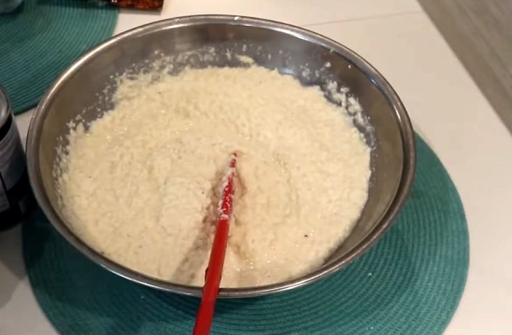 A mixture of all the ingredients needed for Fiji cassava pie