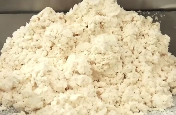 Cassava mash