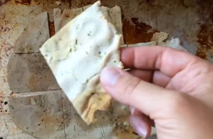 Cassava pie crust fresh from the oven