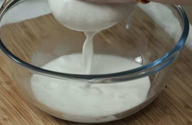 Coconut milk or cream