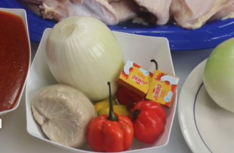 Seasonings - onions, pepper, garlic etc