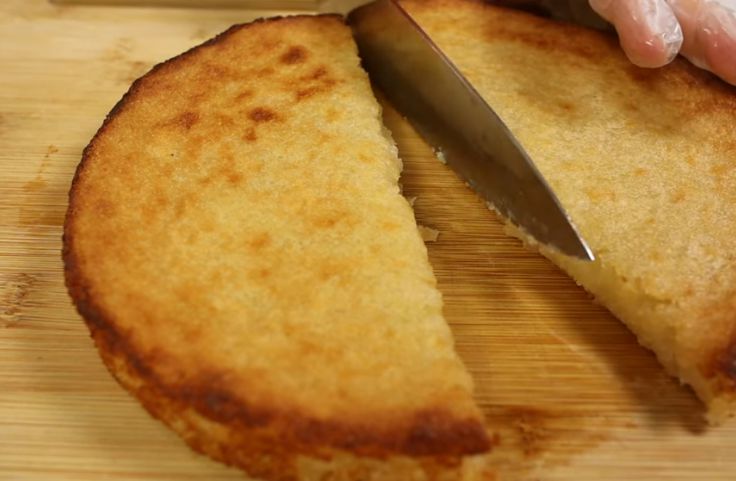 Baked Vietnamese cassava pie ready to go
