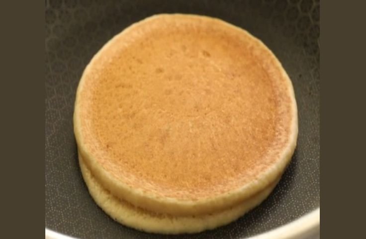 Cassava flour pancake made from cassava flour