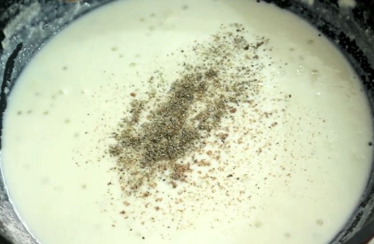 Adding the dried ingredients