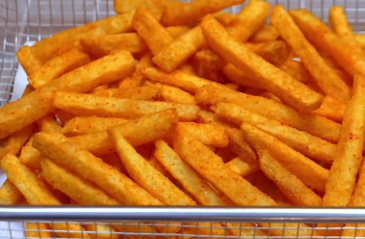 French fries served
