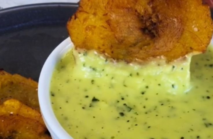 Garlic mojo sauce for Cuban yuca fries dip