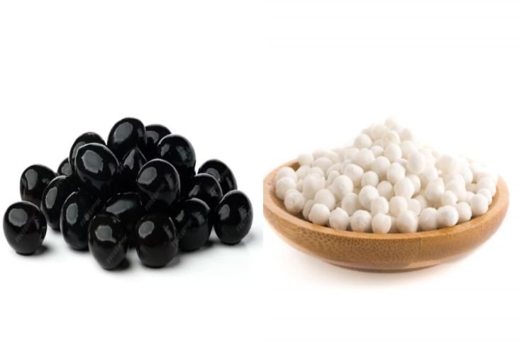 Are Tapioca Pearls Gluten free. Two different tapioca pearls