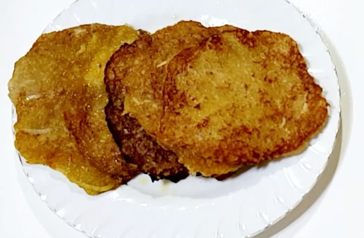 Freshly Made Grated Cassava Pancake