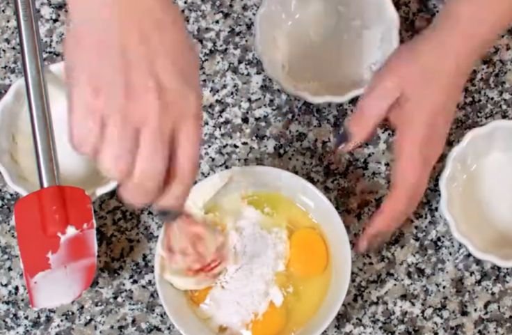 Ingredients for tapioca pancake