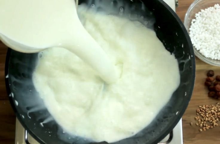One liter of fat full milk for tapioca sabudana