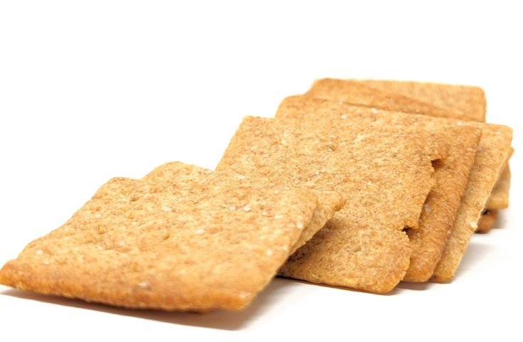 Freshly made Tapioca Crackers