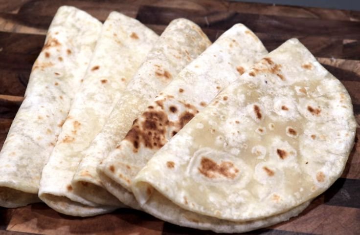 Delicious, soft cassava flour tortillas