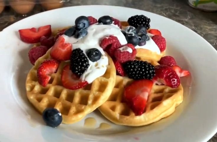 cassava waffles