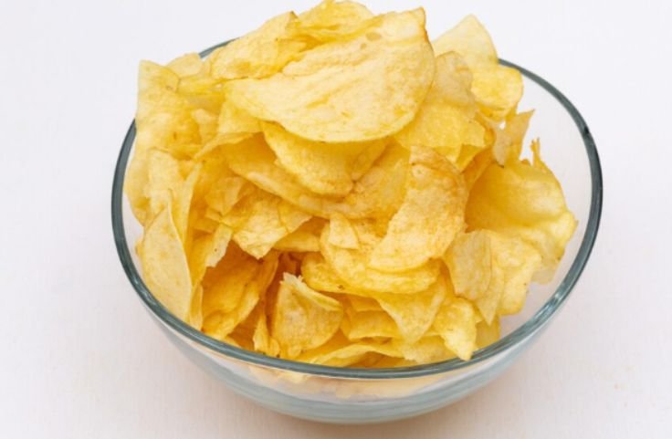 Tapioca chips snacks