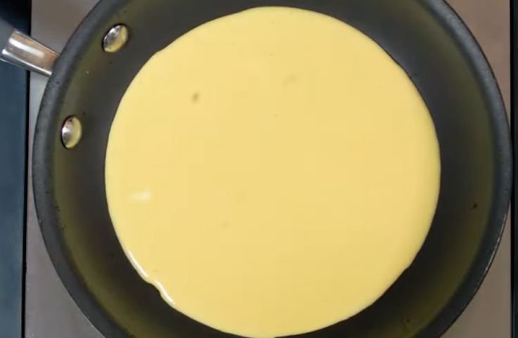 The making of tapioca pancake