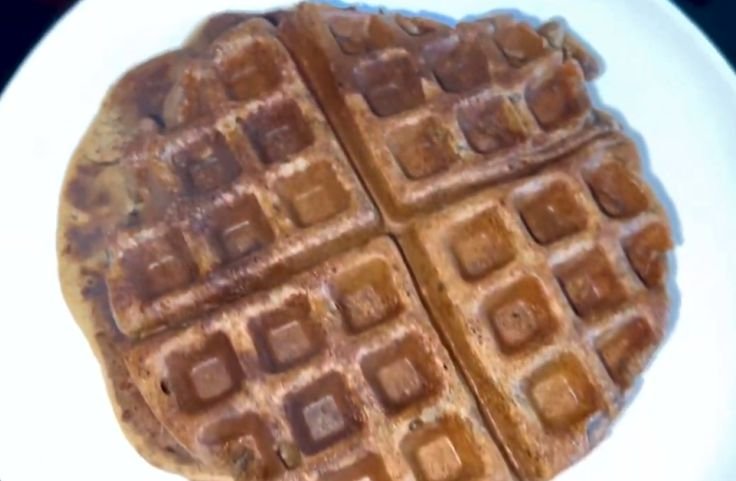 Vegan Cassava Flour Waffles Without Eggs