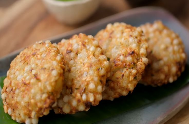 Deep-fried Sabudana Vada