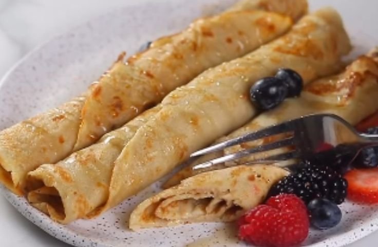 Cassava Flour Crepes