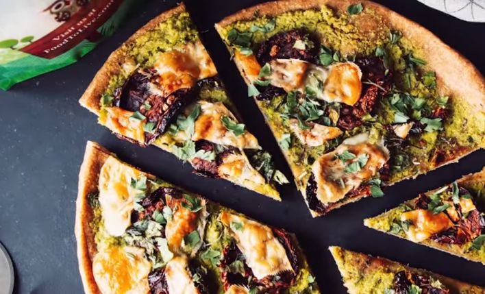 Vegan Cassava Flour Pizza Crust
