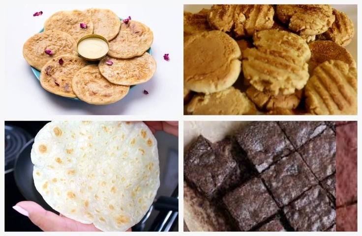 Four vegan cassava flour recipes